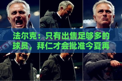 法尔克:只有出售足够多的球员,拜仁才会批准今夏再签下一名球员 法尔克:只有出售足够多的球员,拜仁才会批准今夏再签下一名球员