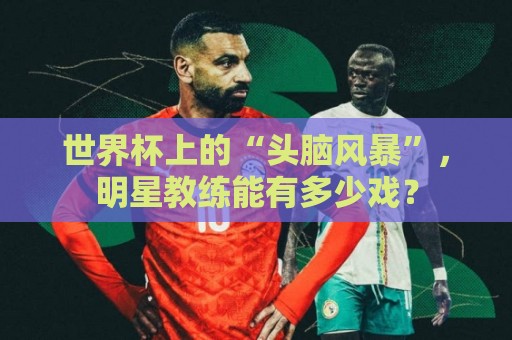 世界杯上的“头脑风暴”，明星教练能有多少戏？
